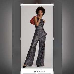 Anthropologie sequin jumpsuit
